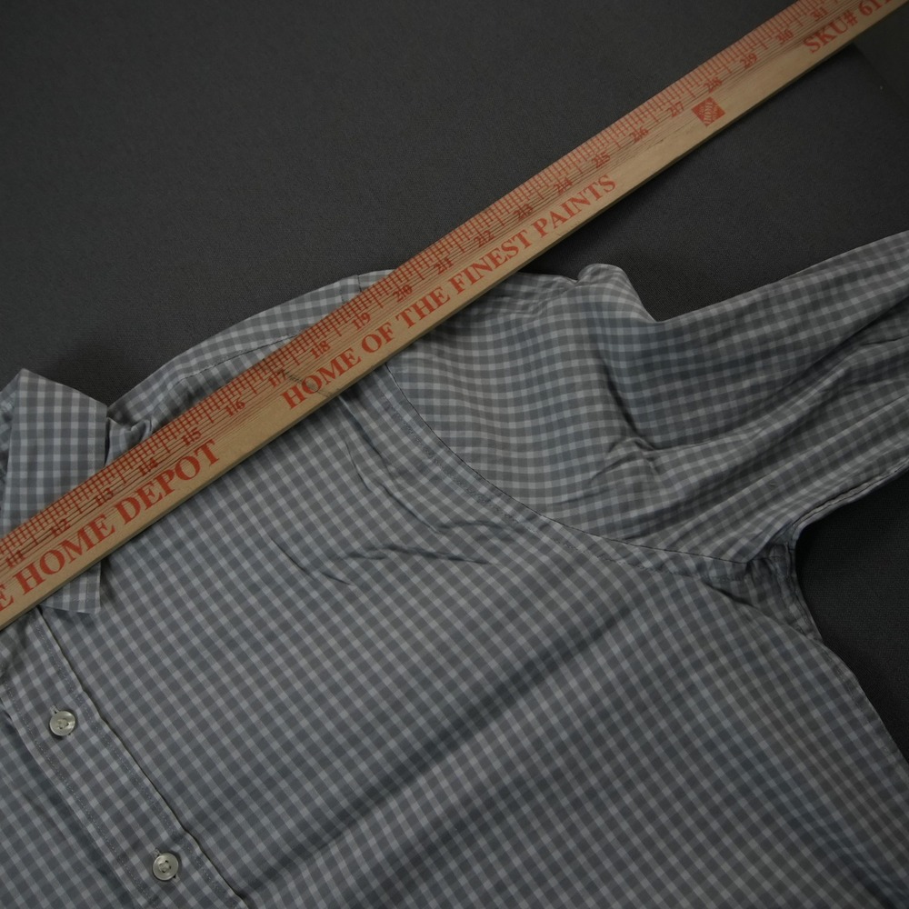 Faherty Gingham Supima Cotton Nylon Button Down S… - image 7